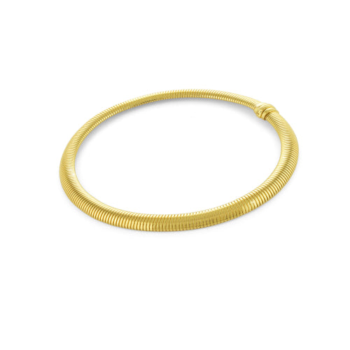 Collana dorata rigida Tubogas Unoaerre