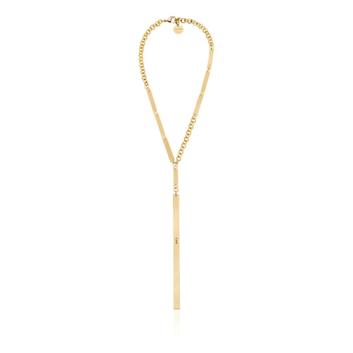 Collana Unoaerre catena piatta a Y lux