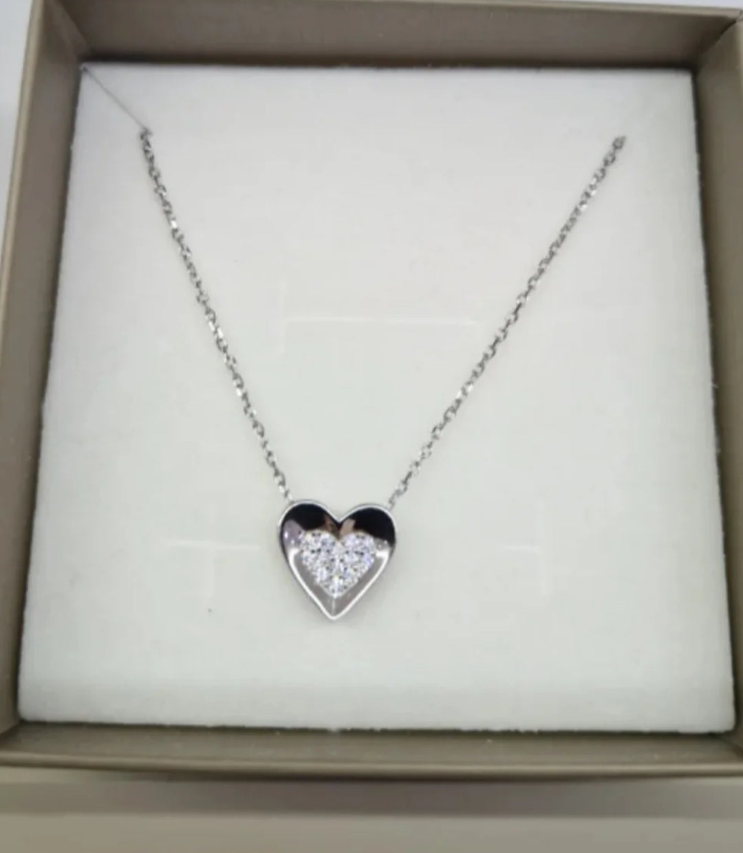 Collana cuore in argento 925