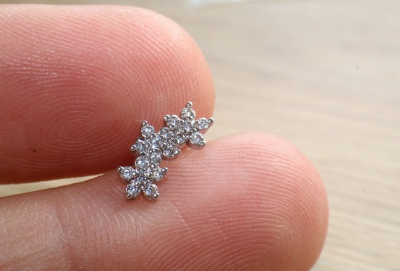 Piercing in  argento
